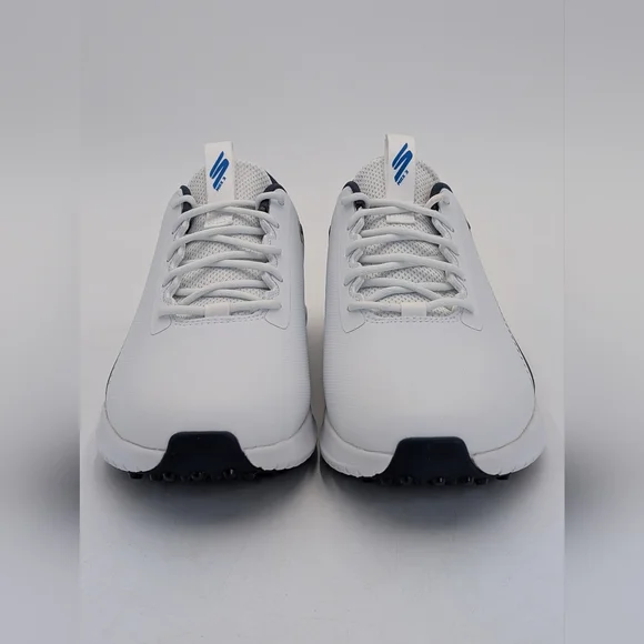 Skechers Go Golf Max 3 Size 9 ArchFit Waterproof Men's White and Navy Sneakers
